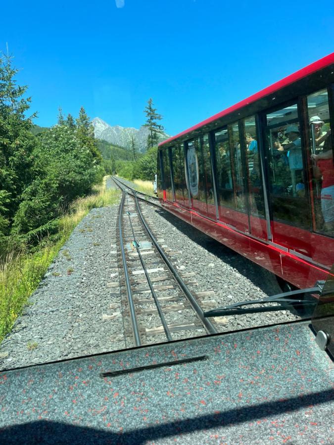 Slnecny 2-Izbovy Apartman Pod Lesom, Dolny Smokovec Vysoké Tatry Dış mekan fotoğraf